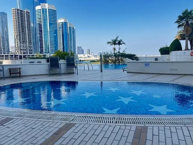 Apartamento Urban Cozy -Sea View With Pool And Gym Access Abu Dabi